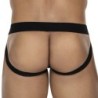 Taille L/XL  -  Jockstrap Snap Noir-Bleu