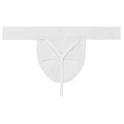 Taille L  -  G-String Sexy Fun Woh Blanc