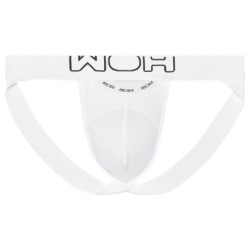 Taille 2XL  -  Jockstrap Sexy Fun Woh Blanc
