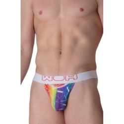 Taille S  -  G-String Sexy Fun Woh Rainbow