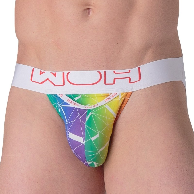 Taille S  -  Jockstrap Sexy Fun Woh Rainbow
