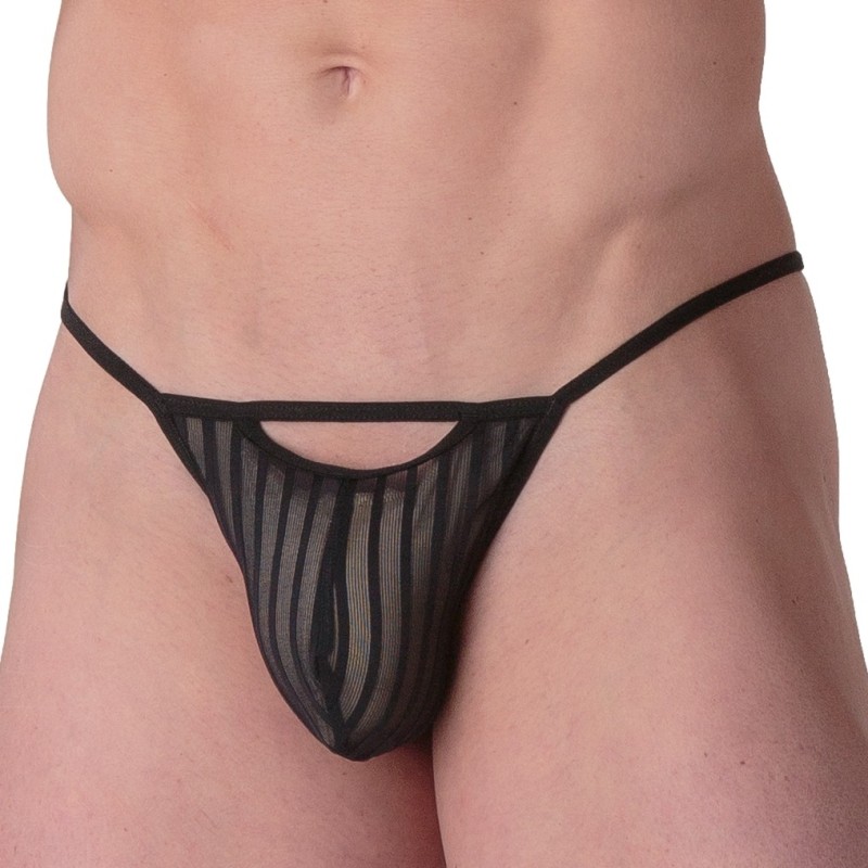 Taille M  -  G-string Personal Allure Woh Noir