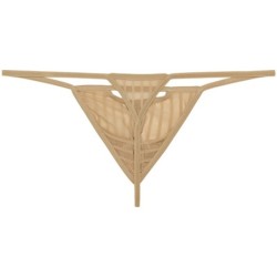 Taille M  -  G-String Personal Allure Woh Beige