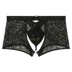 Taille S  -  Boxer String Pure Seduction Woh Noir