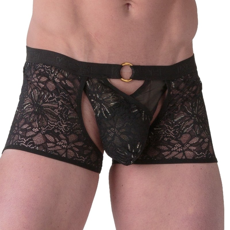 Taille M  -  Boxer String Pure Seduction Woh Noir