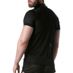 Taille 2XL  -  Polo Brut Noir