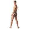 Taille M  -  Jockstrap GI ARMY Kaki-Noir