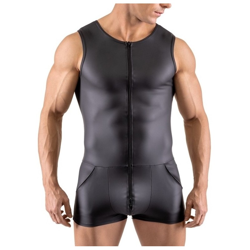 Taille XXL  -  Combinaison avec zip Stellio Noire