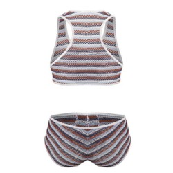 Ensemble Luniros Bleu Blanc Rouge Taille L