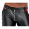 Taille S  -  Pantalon ORMETO Noir-Rouge