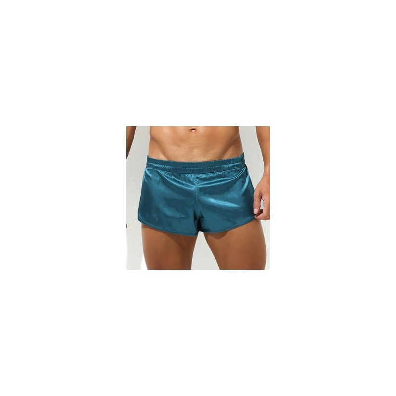 Taille XL  -  Short avec Jock Slit Bleu