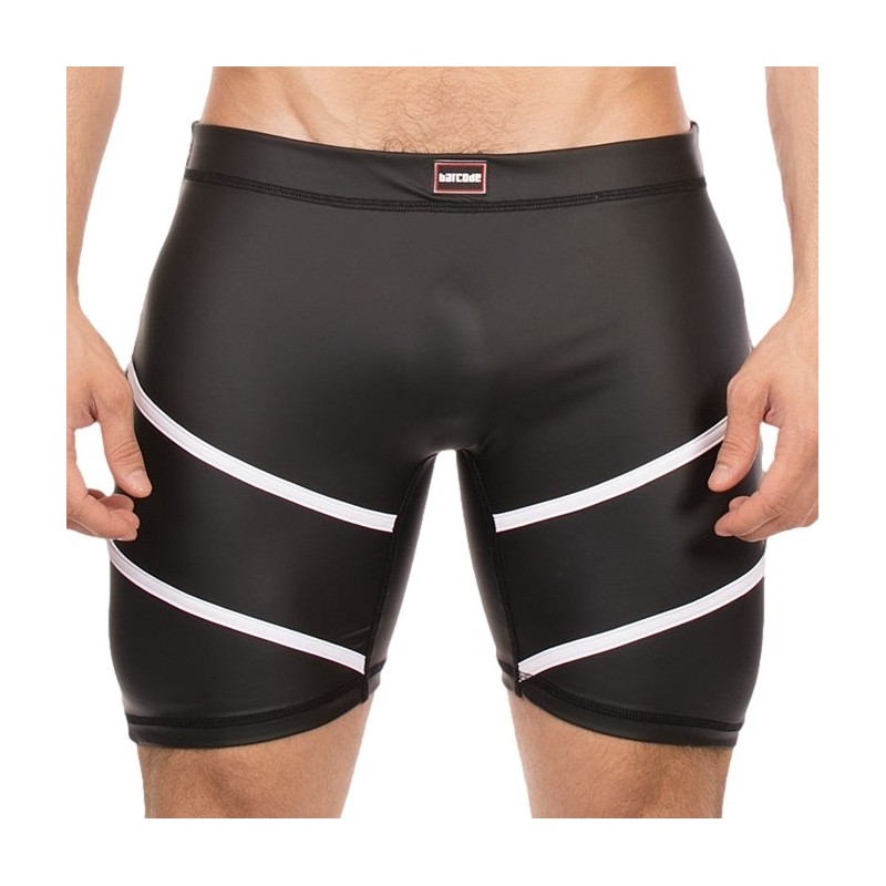 Taille L     Short Nuru Noir-Blanc