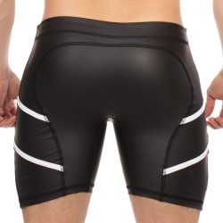 Taille XL     Short Nuru Noir-Blanc