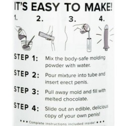 Kit Clone A Willy Couleur chair et vibrant