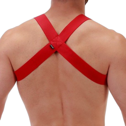 Harnais Élastique MATT Rouge