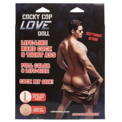 Poupée Gonflable Homme Cocky Cop Sexe 13cm