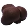 Masturbateur Fessier avec Pénis Articulé Cute Ass 17 x 4cm Marron