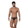 Taille S  -  Jockstrap transparent Hunch Noir-Violet