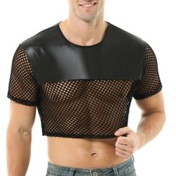 Taille XL  -  Crop Top Net...