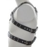 Harnais Double Belt Simili noir