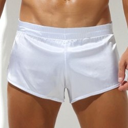 Taille L  -  Shot avec Jock Slit Blanc