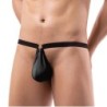 Taille S  -  String Mini Stretch Noir