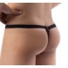 Taille M  -  String Mini Stretch Gris