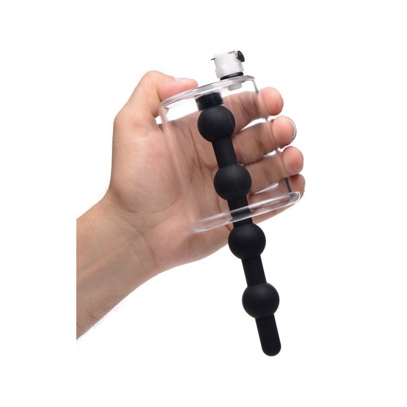 Cylindre pour Rose anale avec TIge perlée