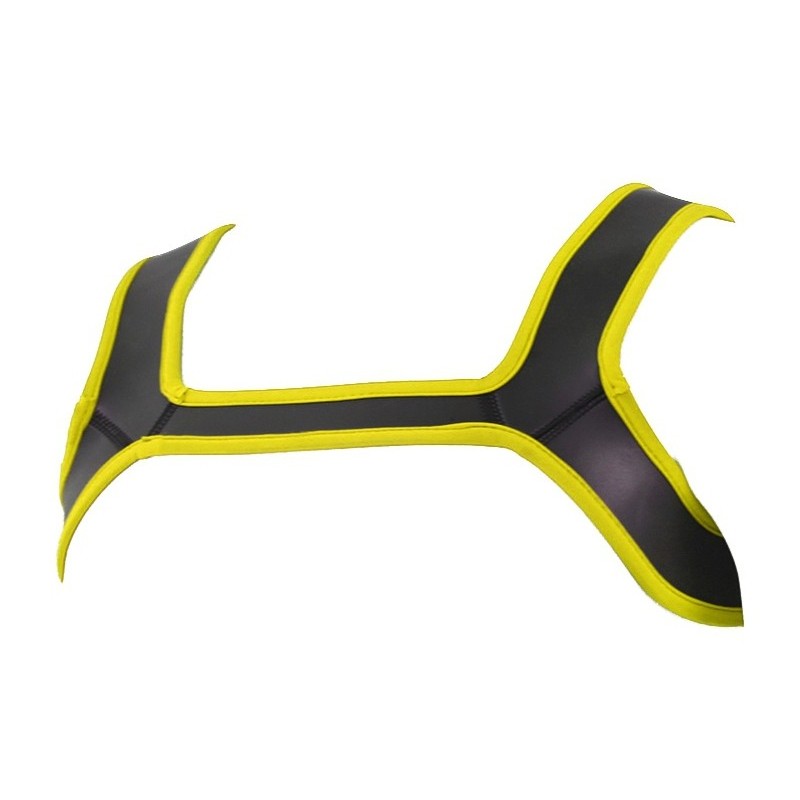 Harnais en néoprène Neo Harness Noir-Jaune