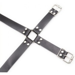 Harnais avec Épaules Armors Simili noir