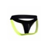 Taille M  -  Jockstrap NEON MaleBasics Noir-Jaune
