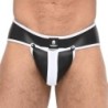 Taille S  -  Jockstrap Olympo Noir-Blanc