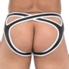 Taille L  -  Jockstrap Olympo Noir-Blanc