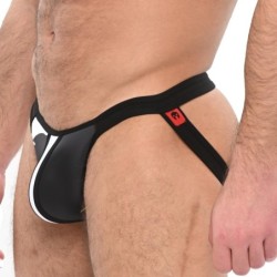 Taille XL  -  Jockstrap Troy Noir-Blanc