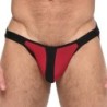 Taille L  -  Jockstrap Troy Bordeaux-Noir