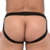 Taille XL  -  Jockstrap Troy Bleu-Noir