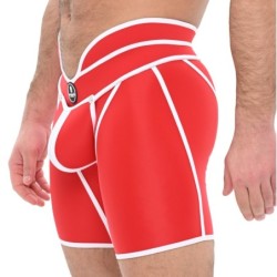 Taille M  -  Boxer long Andromeda Rouge
