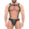 Taille S/M  -  Ensemble Jock et Harnais Katerpillar Noir