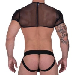 Taille S  -  Ensemble Jock et Top Freedom Noir