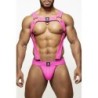 Taille L/XL  -  Ensemble Harnais + Jockstrap Army Blust Rose