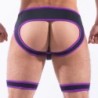 Taille S  -  Backless Snax Noir-Violet