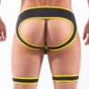 Taille M  -  Backless Snax Noir-Jaune