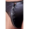 Taille M  -  String Zip Fetish Noir