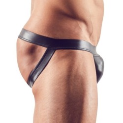 Taille XL  -  Jockstrap MUNIX Imitation Vinyle Noir