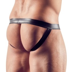 Taille XXL  -  Jockstrap MUNIX Imitation Vinyle Noir