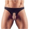 Taille M  -  String DOUBLE HOLE Noir