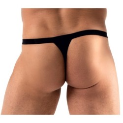 Taille S  -  String avec strass brillants ARTEMIS Noir