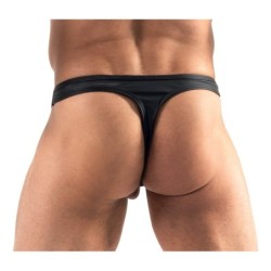 Taille XL  -  String DOBLIX Effet mat Noir