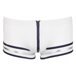 Taille XXL  -  Boxer BANDIS Blanc-Marine