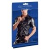 Taille L  -  Chemise LEO imitation Cuir Noir